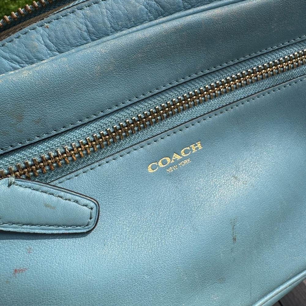 Coach Sky Blue Crossbody Bag - Picture 10 of 16